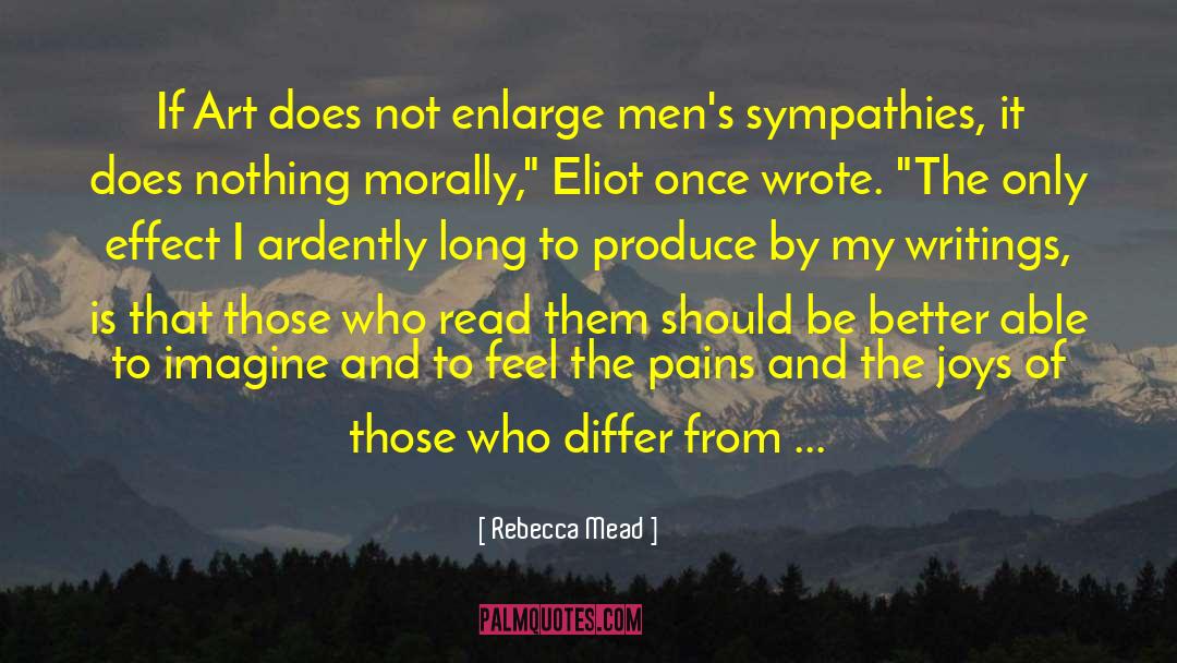 Mens Ministry quotes by Rebecca Mead