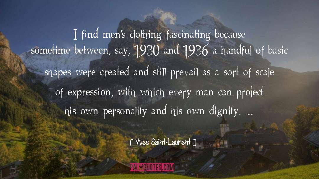 Mens Ministry quotes by Yves Saint-Laurent