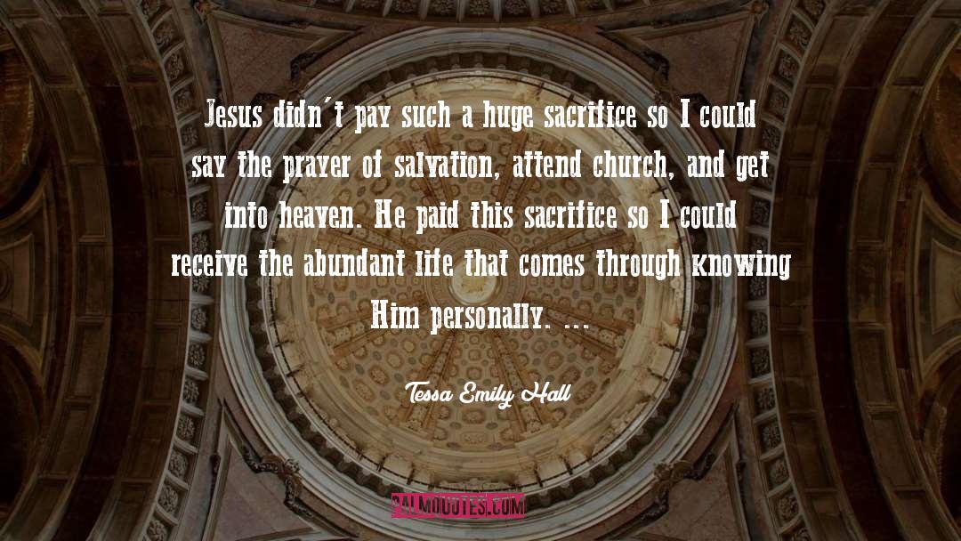 Mens Ministry quotes by Tessa Emily Hall