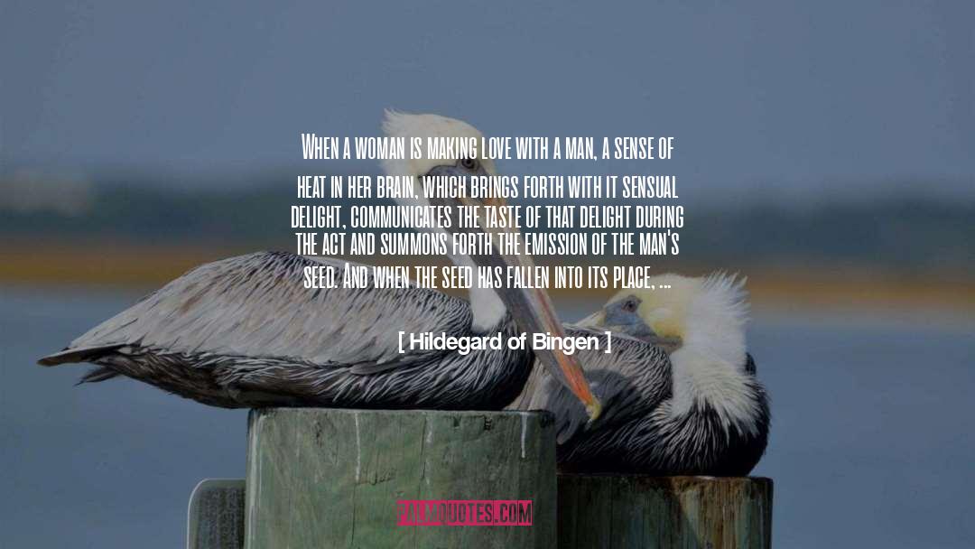 Menstruation quotes by Hildegard Of Bingen