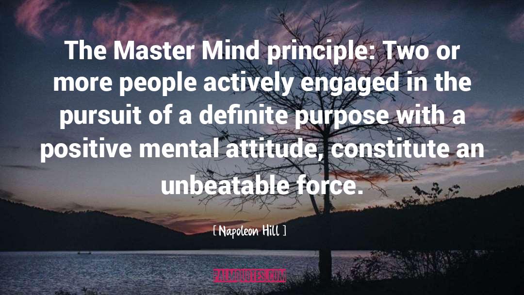Mental Attitude quotes by Napoleon Hill