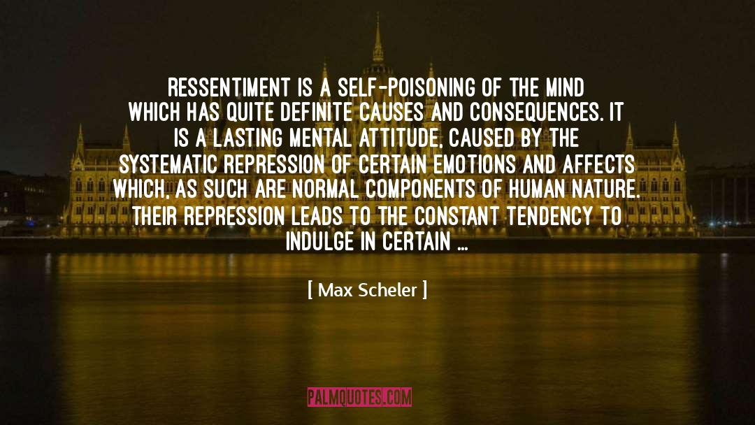 Mental Attitude quotes by Max Scheler