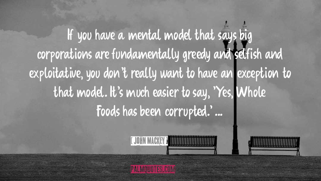 Mental Construct quotes by John Mackey