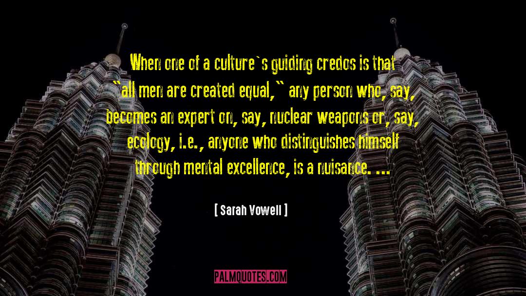 Mental Construct quotes by Sarah Vowell