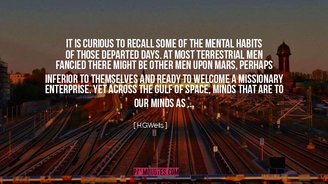 Mental Disease quotes by H.G.Wells