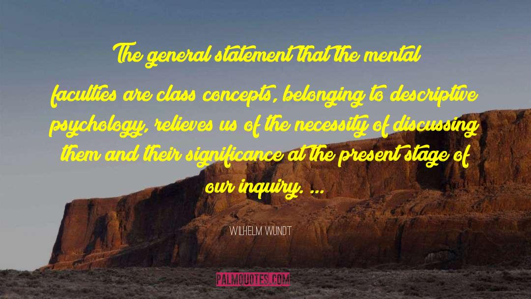 Mental Faculties quotes by Wilhelm Wundt