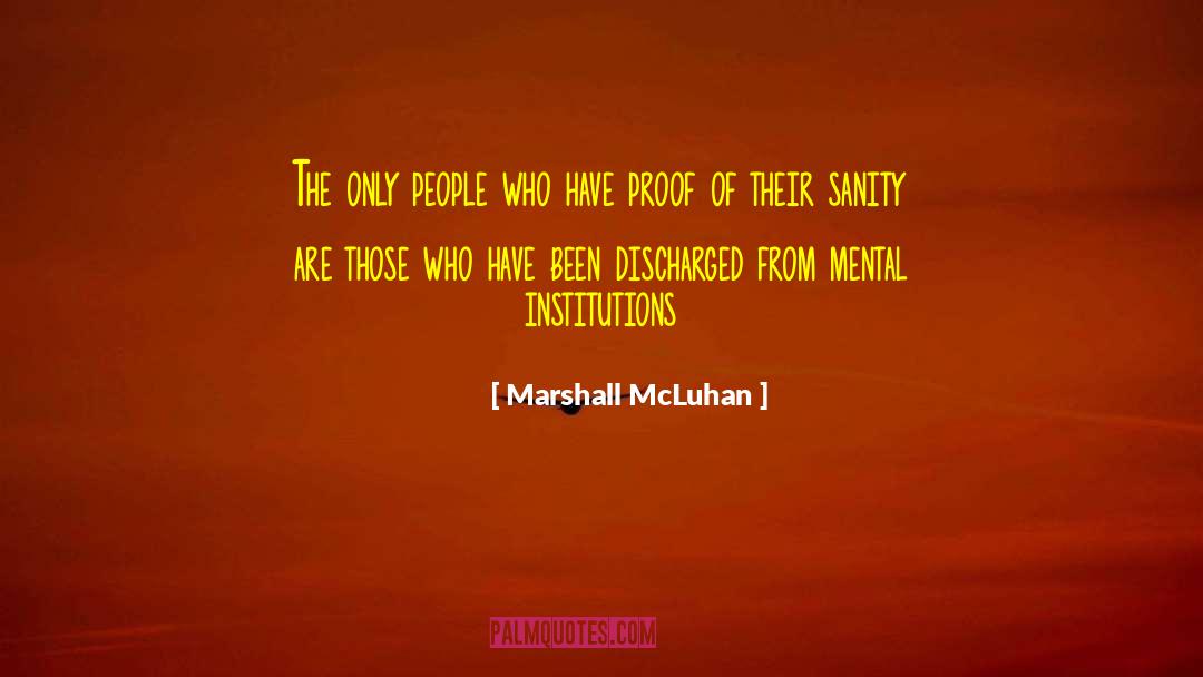 Mental Framework quotes by Marshall McLuhan