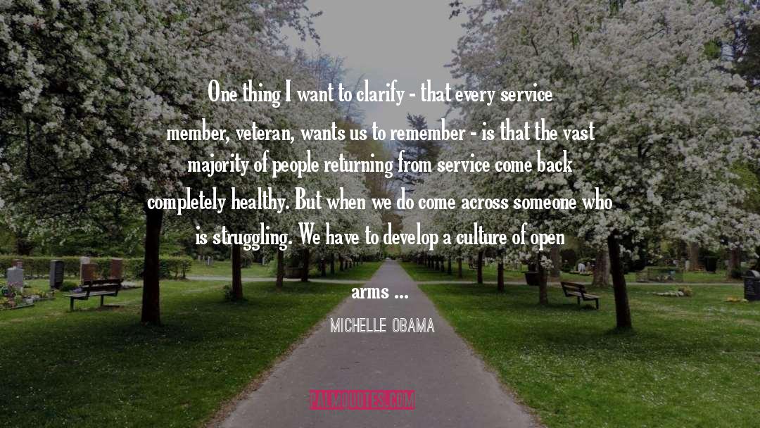 Mental Health Awareness quotes by Michelle Obama