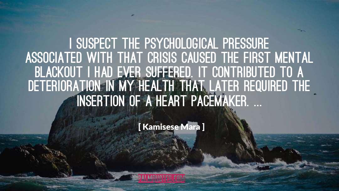 Mental Health Awareness quotes by Kamisese Mara