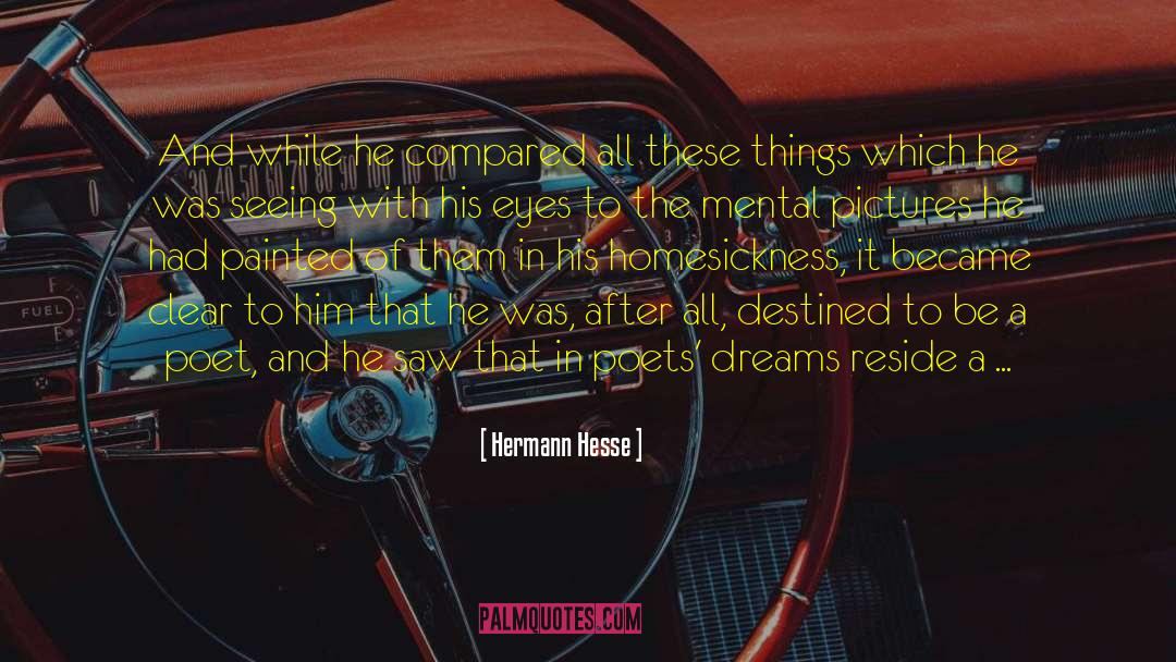 Mental Image quotes by Hermann Hesse