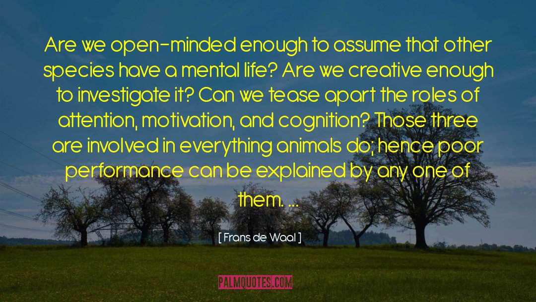 Mental Life quotes by Frans De Waal