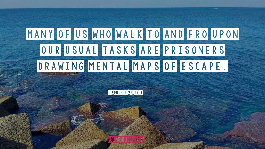 Mental Maps quotes by Loren Eiseley