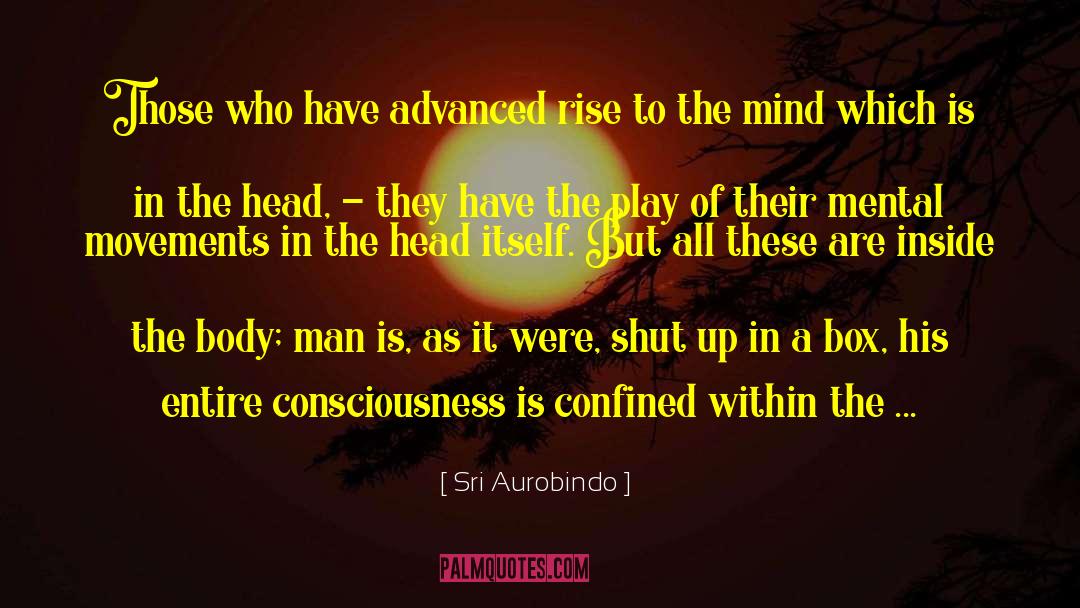 Mental Peace quotes by Sri Aurobindo