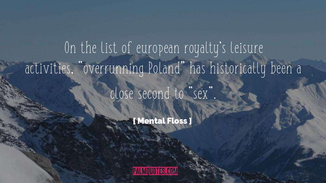 Mental Restriction quotes by Mental Floss
