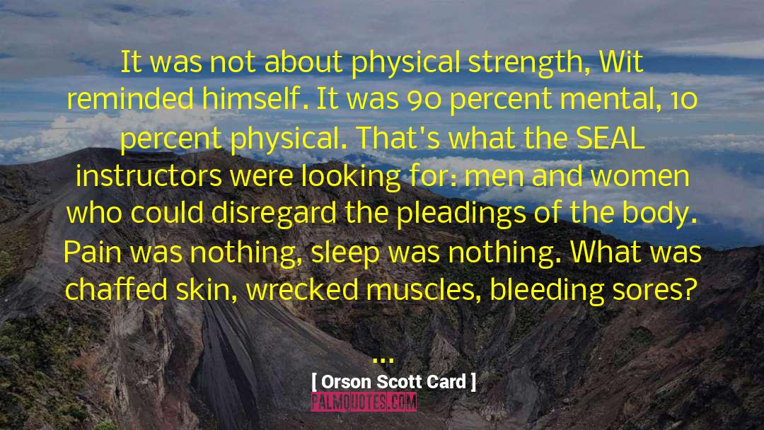Mental Retardation quotes by Orson Scott Card