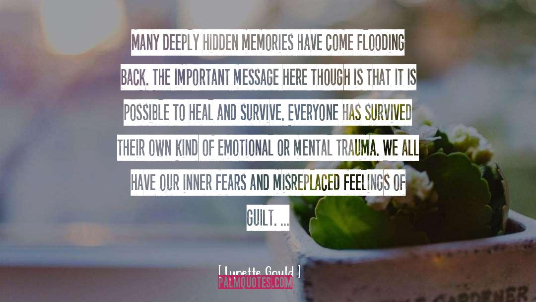 Mental Trauma quotes by Lynette Gould