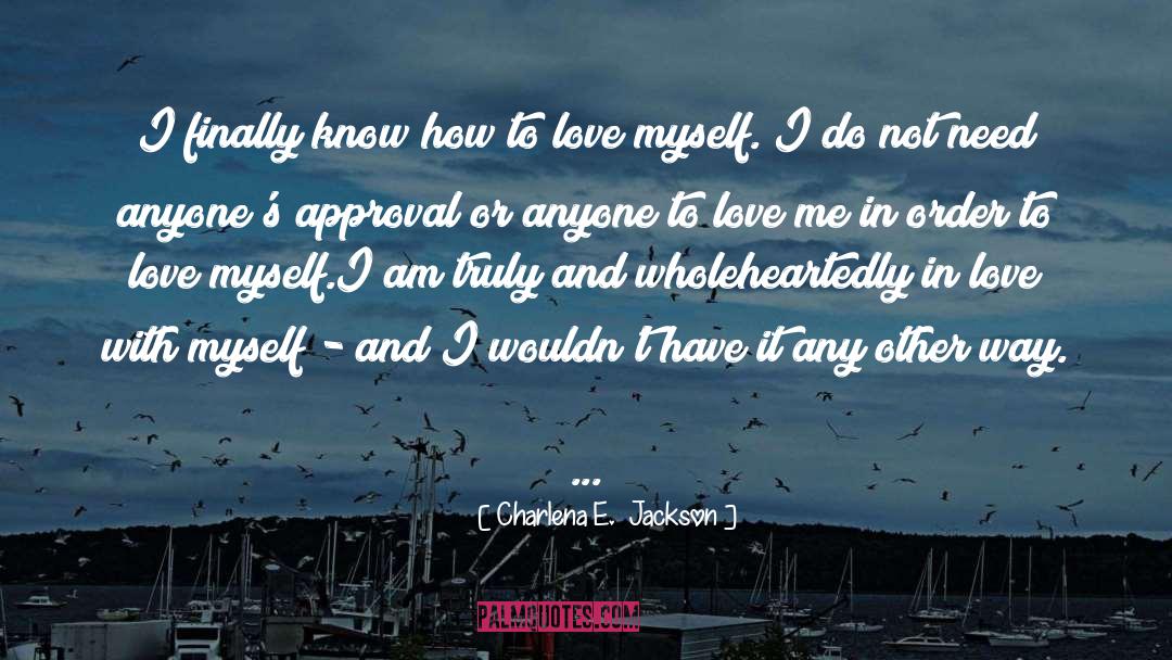 Mental Wellness quotes by Charlena E.  Jackson