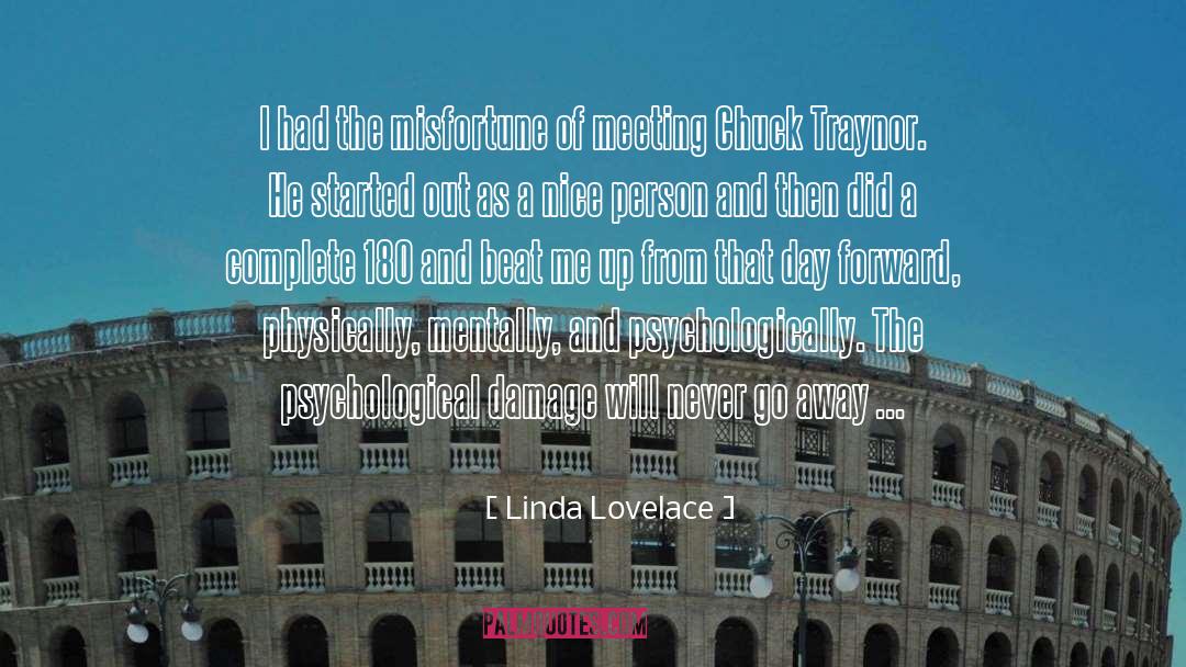 Mentally Challenged quotes by Linda Lovelace