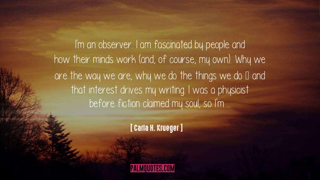 Mentally Sharp quotes by Carla H. Krueger