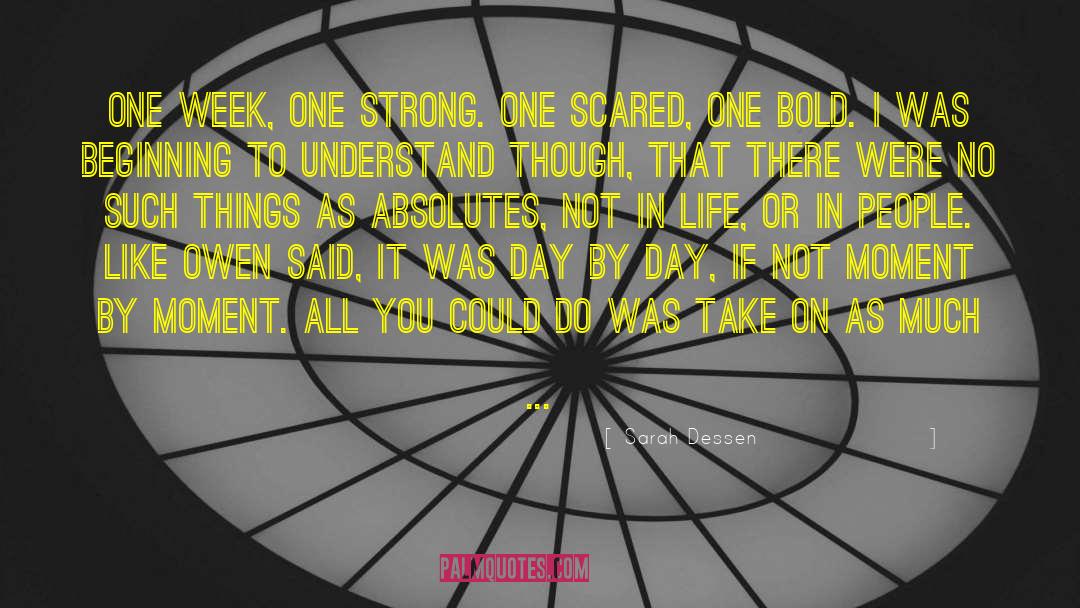 Mentally Strong quotes by Sarah Dessen