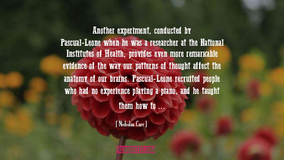 Mentis Anatomy quotes by Nicholas Carr