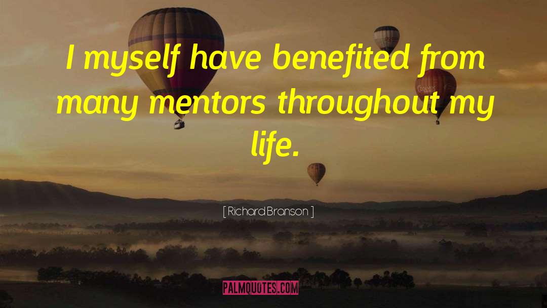 Mentor And quotes by Richard Branson
