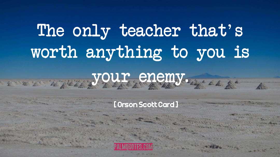 Mentor And quotes by Orson Scott Card
