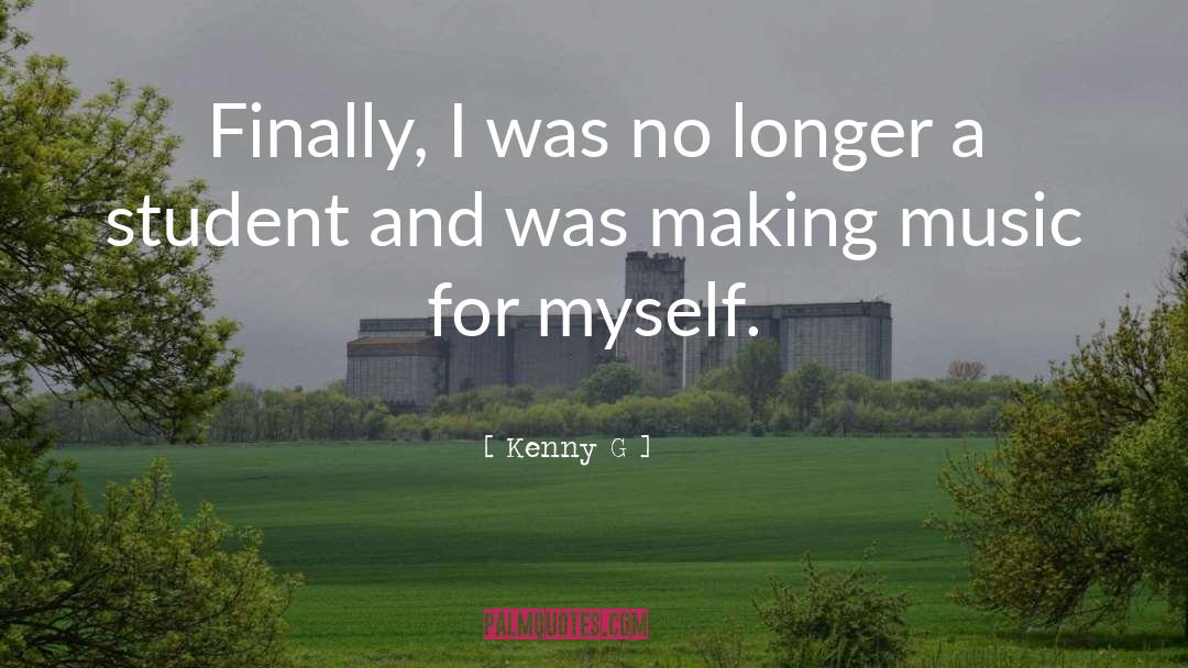 Mentor And Student quotes by Kenny G