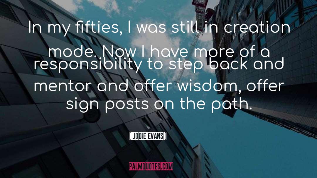 Mentor quotes by Jodie Evans