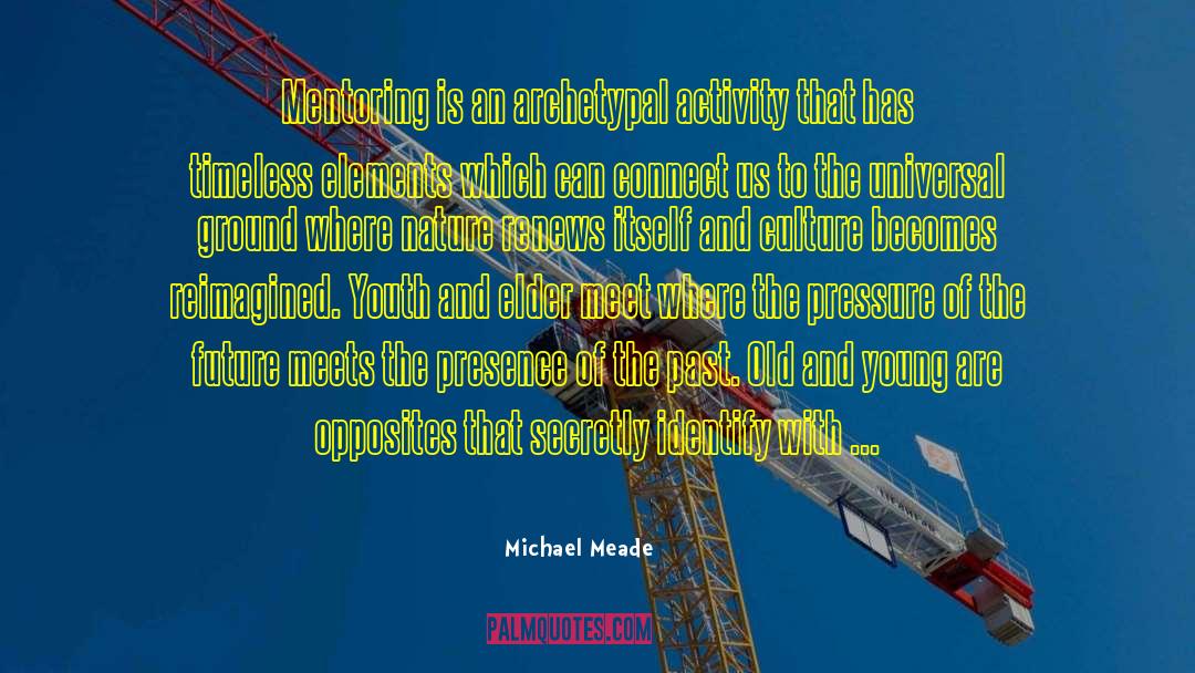 Mentoring Images And quotes by Michael Meade