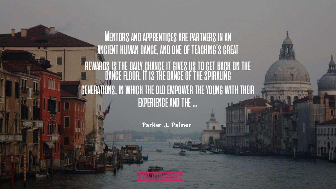 Mentors quotes by Parker J. Palmer