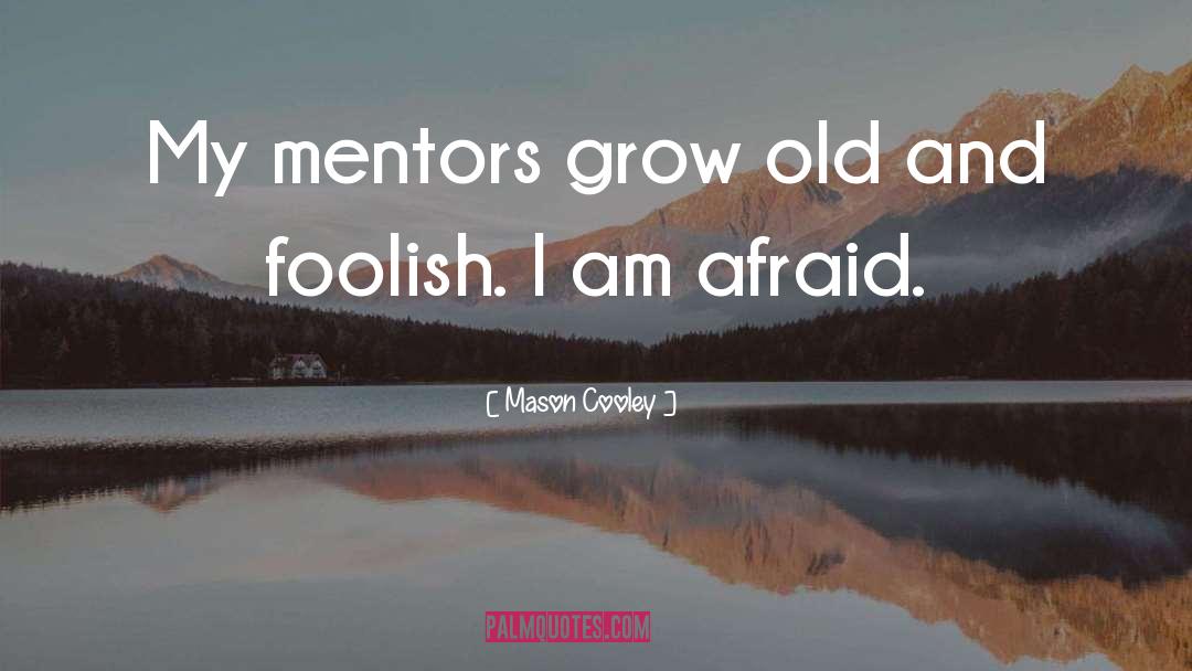 Mentors quotes by Mason Cooley