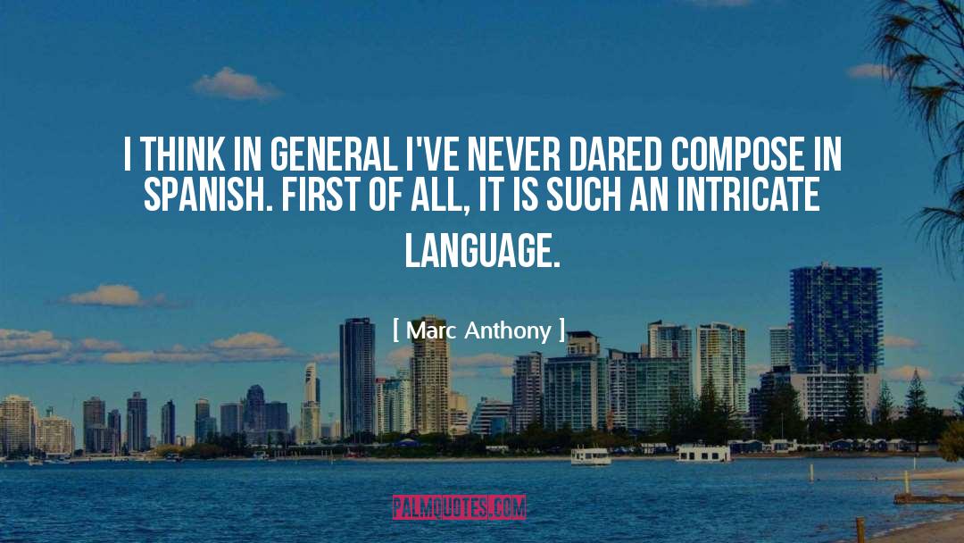 Menzo Spanish quotes by Marc Anthony