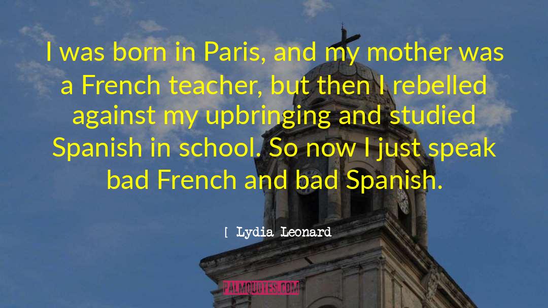 Menzo Spanish quotes by Lydia Leonard