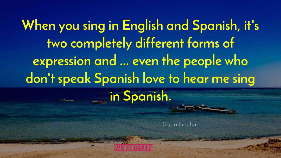 Menzo Spanish quotes by Gloria Estefan