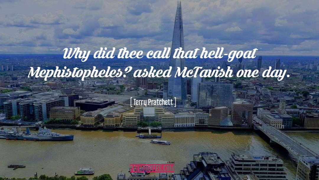 Mephistopheles quotes by Terry Pratchett