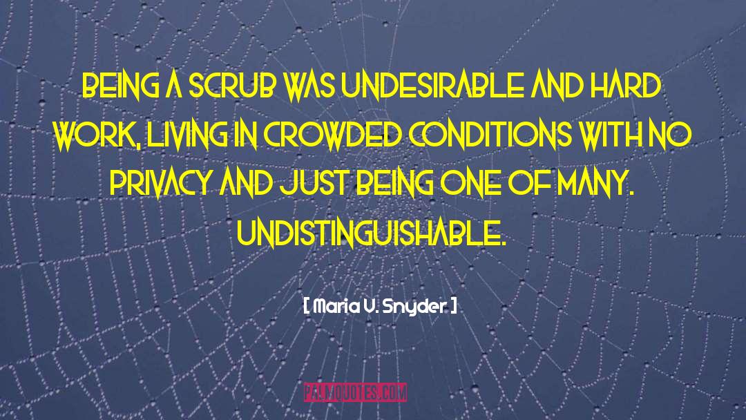 Merauke Scrub quotes by Maria V. Snyder