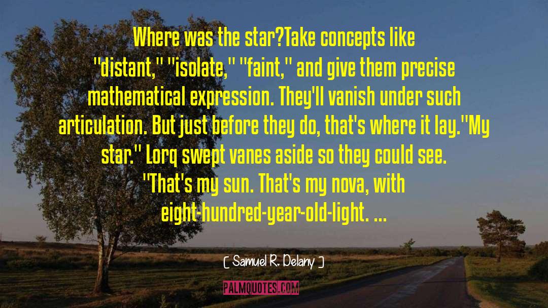 Merced Sun Star quotes by Samuel R. Delany