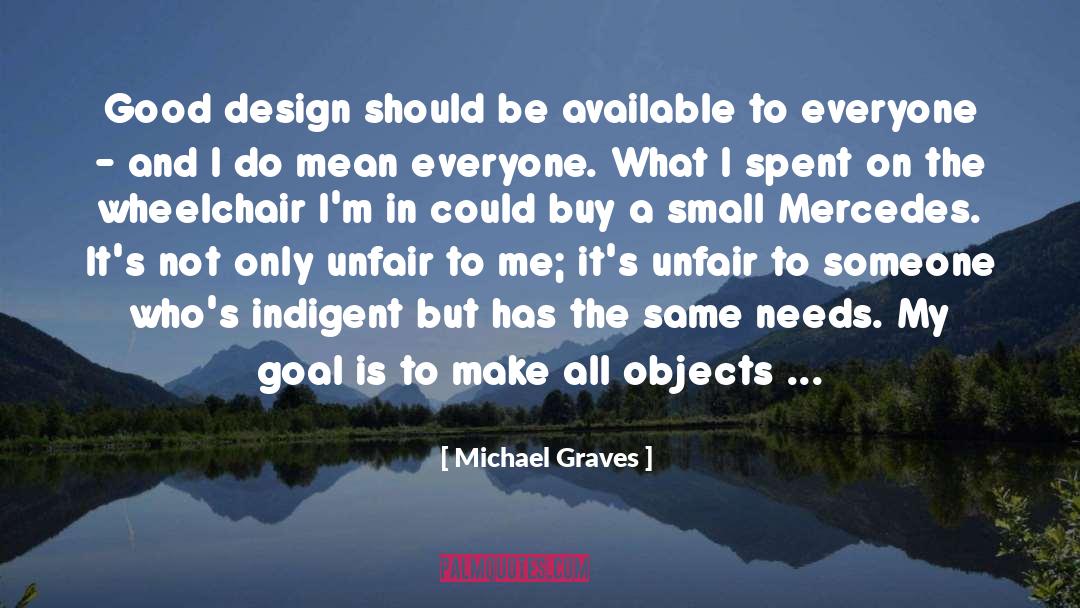 Mercedes quotes by Michael Graves