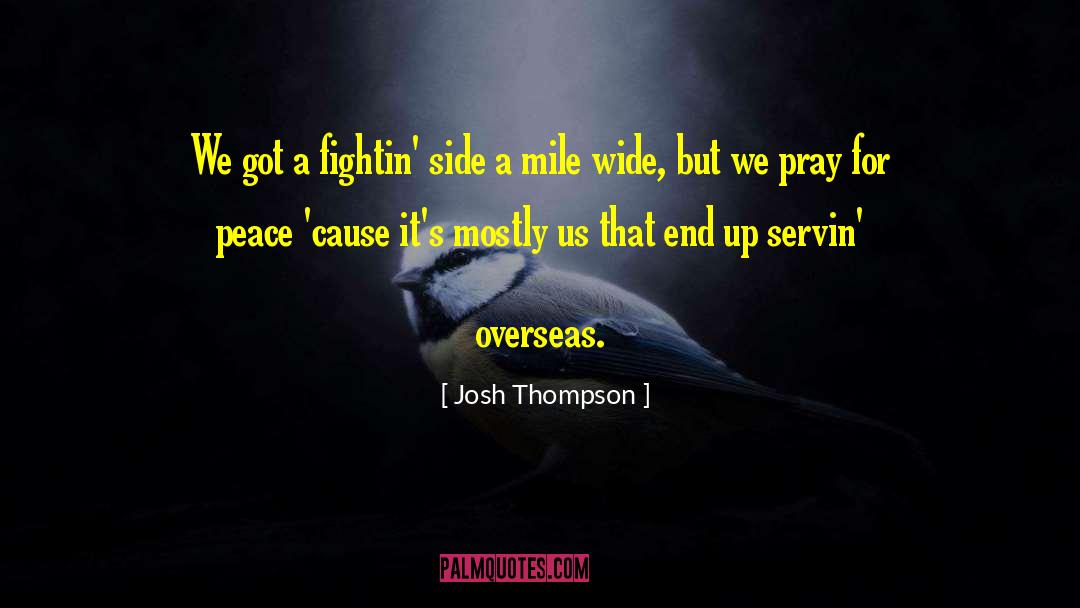 Mercedes Thompson quotes by Josh Thompson