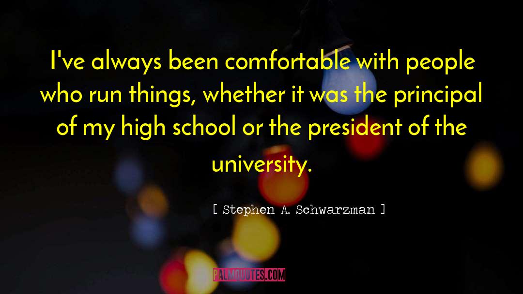 Mercer University quotes by Stephen A. Schwarzman