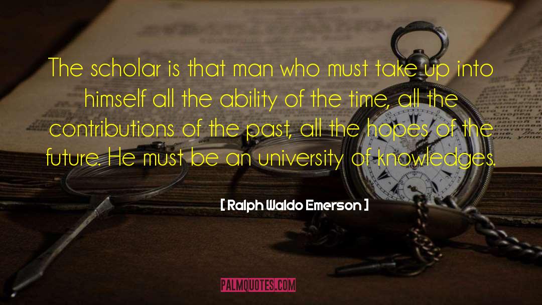 Mercer University quotes by Ralph Waldo Emerson