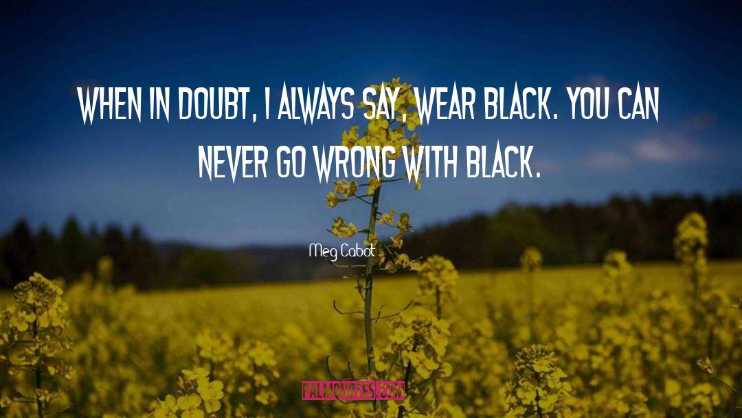 Merchantry Black quotes by Meg Cabot