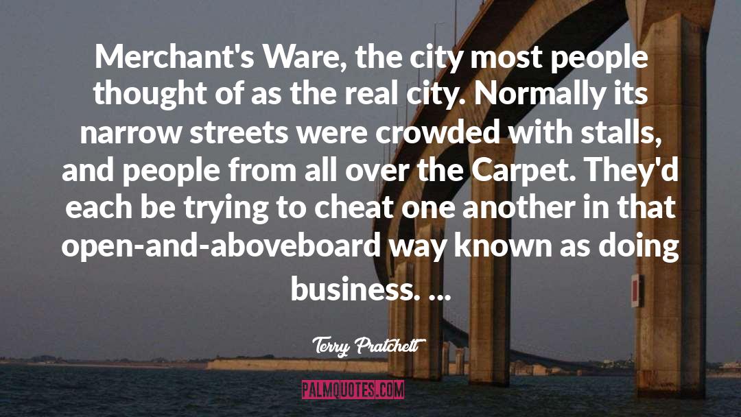 Merchants quotes by Terry Pratchett