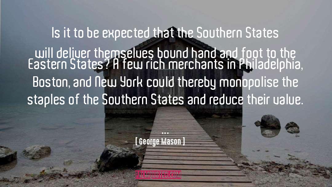 Merchants quotes by George Mason