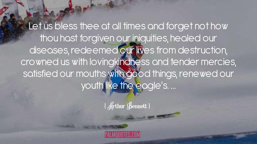 Mercies quotes by Arthur Bennett