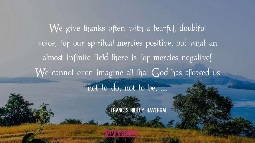 Mercies quotes by Frances Ridley Havergal