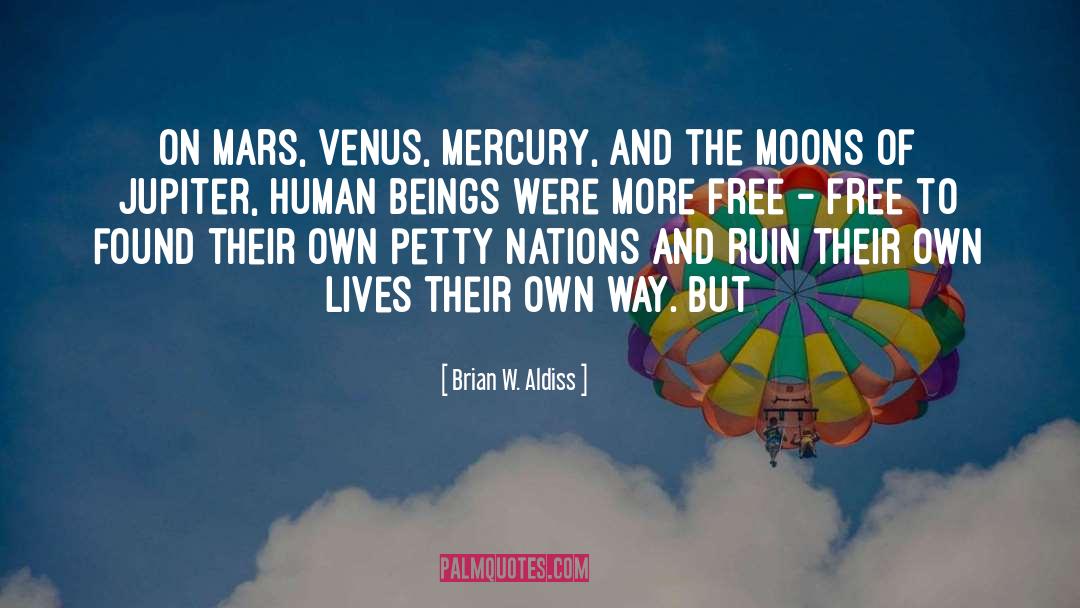 Mercury quotes by Brian W. Aldiss