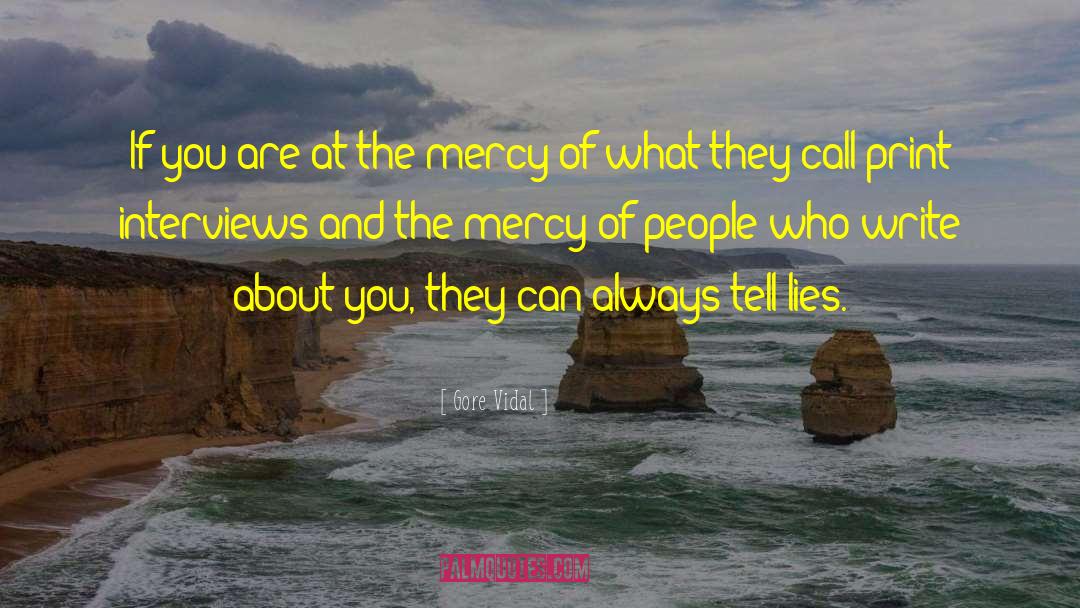 Mercy Torah quotes by Gore Vidal