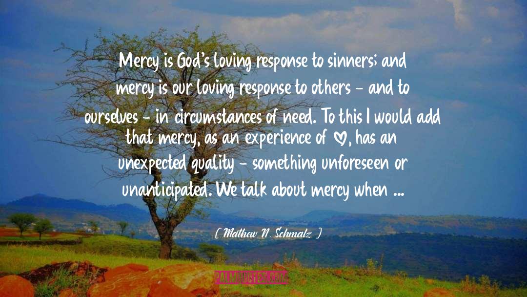 Mercy Torah quotes by Mathew N. Schmalz